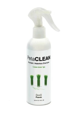 Petacom Lemongrass Spa Dry Bath Waterless Shampoo 225Ml